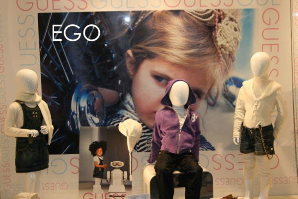 Kinder-stilisiertes-Ego