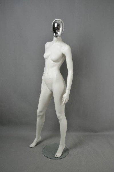 Maniquíes-Kamaleon-Cabeza-Estilizada-Chrome-F01