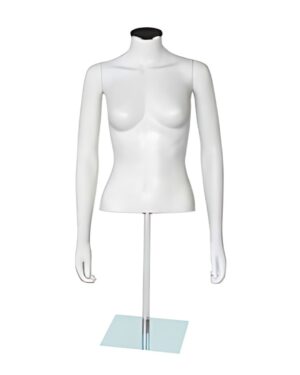 torso lite ego busto donna base corta in vetro