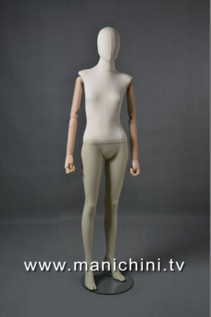 Women's Tailor Lite Tailored Mannequin with Wooden Arms MSD1