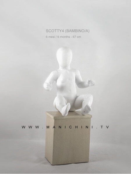 MANICHINO - BAMBINO - SCOTTY4 - 6MESI