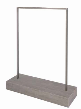 specchiera a parete con cornice specchio 54 x 150 cm dimensioni: 62 x 158 cm