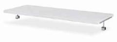 piano superiore con attacchi per art. 08608c bianco venato 94 x 40 cm
